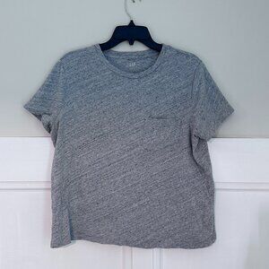 GAP Heather Gray Short Sleeve Tshirt - Size Large